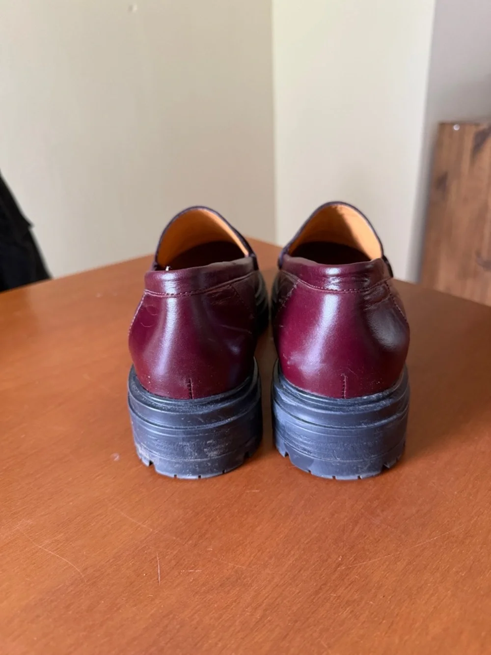 Albane Loafers - Glossy Burgundy - Picture 6 of 7